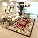 AD6H-CZ Roter Teppich, Baby kriechend Weicher Mädchen Teppich Schall isolierenden Teppich,Rot,80x120cm