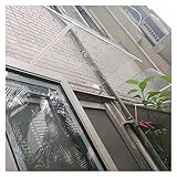 Vordach für Haustür Polycarbonat Pultbogenvordach Haustürvordach,Überdachung Türvordach für Draußen Balkon Fenster Sonnenschutz