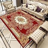 RUGMRZ teppisch tepiche für Schlafzimmer Esszimmer rechteckiger Teppich Schlafzimmer roter Teppich Arbeitszimmer Dekoration bürostuhl Teppich bettvorleger 160x230cm