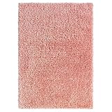 TALCUS Home & Garden Hochflor Shaggy Teppich rosa 140x200 cm 50 mm