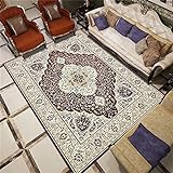 Kunsen terassen teppichteppich kurzflorAnti-Mehltau-Haushalts Bett Teppich rot klassisches Design Wohnzimmer Zubehördeko Tisch Wohnzimmer teppich180x280cm