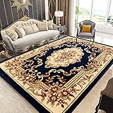 AGEM Teppich Orient teppiche Klassischer Ornamente Muster Webteppich Kurzflorteppich Orientteppich Indoor Carpet (120 x 170 cm)