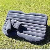 FBITE Aufblasbare Schlafmatratze Luftmatratze Tragbares Luftbett Auto Aufblasbares Bett Beflocktes Luftbett Mit Eingebautem Kissen Für Outdoor-Aktivitäten Und Innenbett Reise A