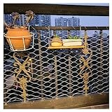 Flexible Edelstahlseilnetze, 304 Edelstahlkabel Käfignetz Für Tiere Balkon Treppe Drahtseil Schutz Netz für Geländer, Decking, Bilderhänge (Farbe : 2.5mm, Größe : 1x5m)