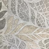 Vision S 080393 | RAGUL Schiebegardine, halb-transparent, Bambus-Optik, 260x60 cm, Farbe:grau, Größe:260 x 60 cm, Anzahl:1x