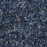BODENMEISTER BM73501 Teppichboden Nadelfilz Nadelvlies Meterware Objekt blau dunkel 200 cm und 400 cm breit, verschiedene Längen, Variante: 35 x 2 m