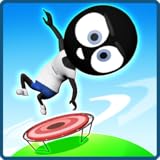 Stick Man Trampoline Jump: Flipping Master