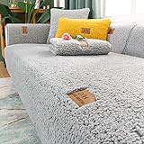 Samt Sofabezüge 1 2 3 4 Sitzer Sofabezug Couchbezug L Form Ecksofa Sofa/Couch überwurfdecke, Samt Couch Überwürfe Sofahusse Sofaüberwürfe Rutschfest Sofa Abdeckung ( Color : #11 , Size : 70x70cm )