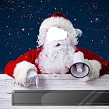 Weihnachtsmann-Fotomontage