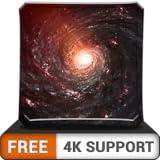 free quiet galaxy HD - dekorieren Sie Ihr Zimmer mit einer wunderschönen Sternenlandschaft auf Ihrem HDR 4K-Fernseher, 8K-Fernseher und Feuergeräten als Hintergrundbild, Dekoration für die Weihnachtsf