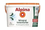 ALPINA Innenfarbe Mineral Innenfarbe 10 l auf natürlicher Silikatbasis